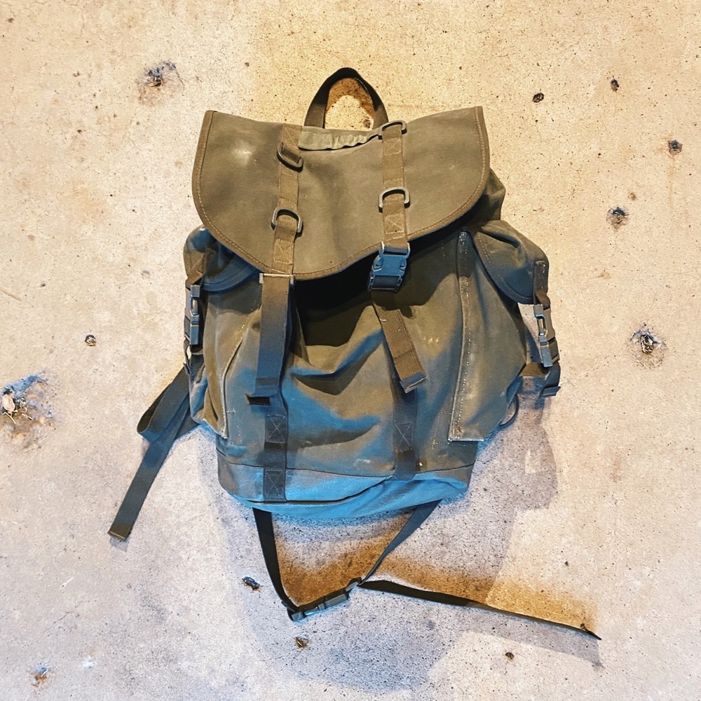 Vintage Military Rucksack